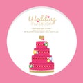 Wedding Cakes Invitation