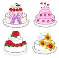 Wedding cakes