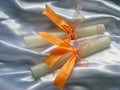 Wedding Candles Royalty Free Stock Photo