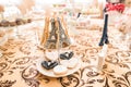 Wedding Candy Bar Live Royalty Free Stock Photo