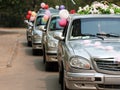 Wedding car Royalty Free Stock Photo