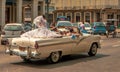 Wedding Car in Old Town Havana