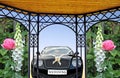 Wedding car pergola