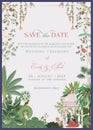 Traditional Indian Mughal Wedding Card Design Royalty Free Stock Photo