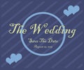 Wedding card design template artwork