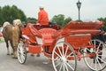 Wedding carriage Royalty Free Stock Photo