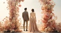 Wedding ceremony background