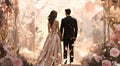 Wedding ceremony background