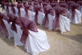 Wedding Chairs Royalty Free Stock Photo