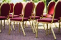 Wedding chairs Royalty Free Stock Photo