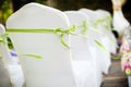 Wedding chairs Royalty Free Stock Photo