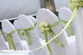 Wedding chairs Royalty Free Stock Photo