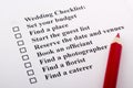 Wedding Checklist