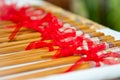 Wedding Chinese Chopstick Gift Royalty Free Stock Photo