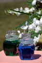 Wedding Colored Water Royalty Free Stock Photo