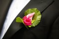 Wedding corsage Royalty Free Stock Photo