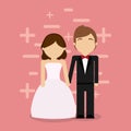 Wedding couple design