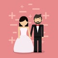 Wedding couple design