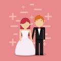 Wedding couple design