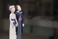Wedding couple figurines