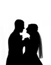 wedding silhouette