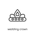 wedding Crown icon from Wedding and love collection.