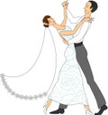 Wedding Dance Royalty Free Stock Photo