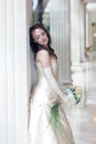 Wedding day bride Royalty Free Stock Photo