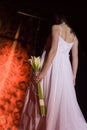 Wedding day dress detail Royalty Free Stock Photo