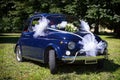 Wedding Day: Vintage Italian Car