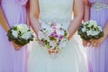 Wedding decor flowers bride