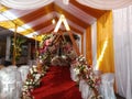 Wedding decorations are the first thing that will be the center of attention of invited guests. Therefore, the bride and room