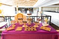 Wedding dessert area Royalty Free Stock Photo