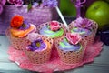 Wedding dessert table Royalty Free Stock Photo