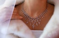 Wedding diamond necklace