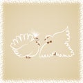 Wedding doves2 Royalty Free Stock Photo