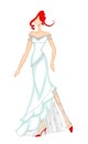 Wedding dress 2 Royalty Free Stock Photo