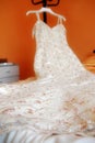 Wedding dress Royalty Free Stock Photo