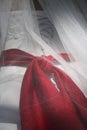 Wedding dress detail