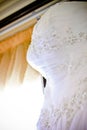 Wedding Dress Floral Detail