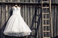 Wedding dress Royalty Free Stock Photo