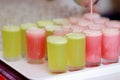 Wedding Event Catering Style Juices Recipe. Indian Welcome Drink Fresh juice .