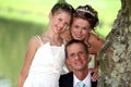 Wedding family Royalty Free Stock Photo