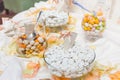 Wedding favors for wedding guests Royalty Free Stock Photo