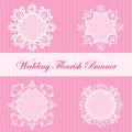 Wedding Flourish Banner