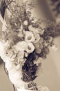 Wedding flower bouquet for the bride