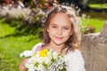 Wedding - Flower Girl Royalty Free Stock Photo