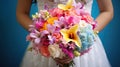 wedding flowers bridal Royalty Free Stock Photo