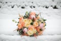 Wedding flowers closeup.