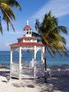 Wedding Gazebo on the beach Royalty Free Stock Photo